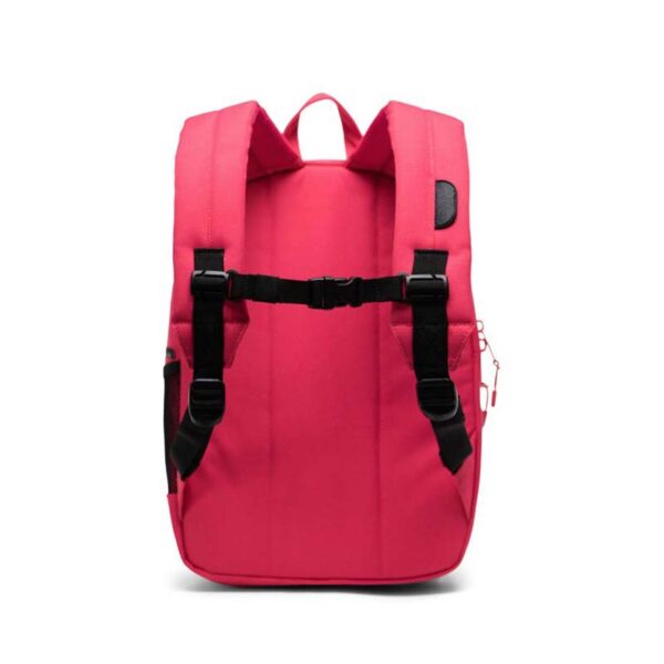 Herschel Heritage Youth Rouge Red/Black Sparkle