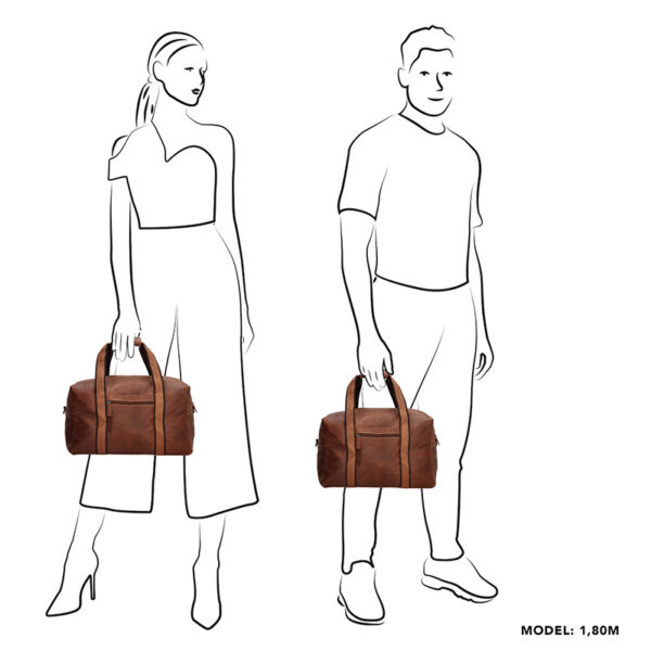 Hide & Stitches Japura Reistas Cognac