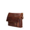 Hide & Stitches Japura Schoudertas Cognac