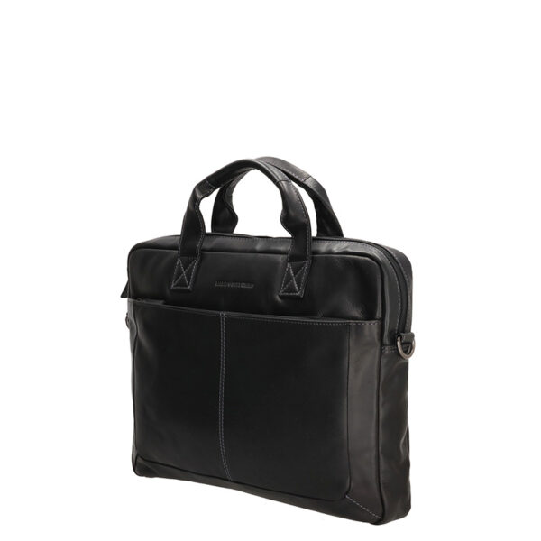 Hide & Stitches Japura Laptoptas 15,6" Zwart
