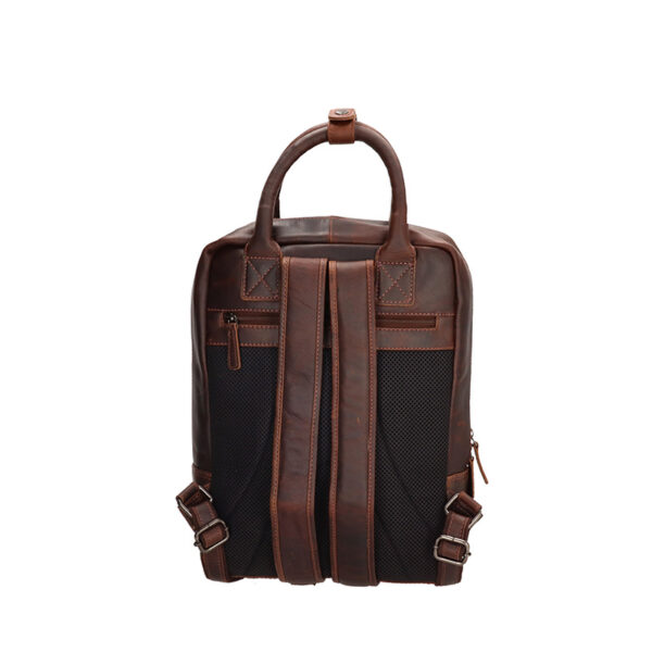 Hide & Stitches Japura Rugzak 13,3" Donkerbruin