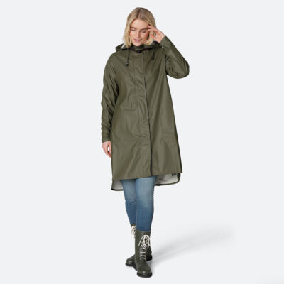 Ilse Jacobsen Raincoat RAIN71 Army