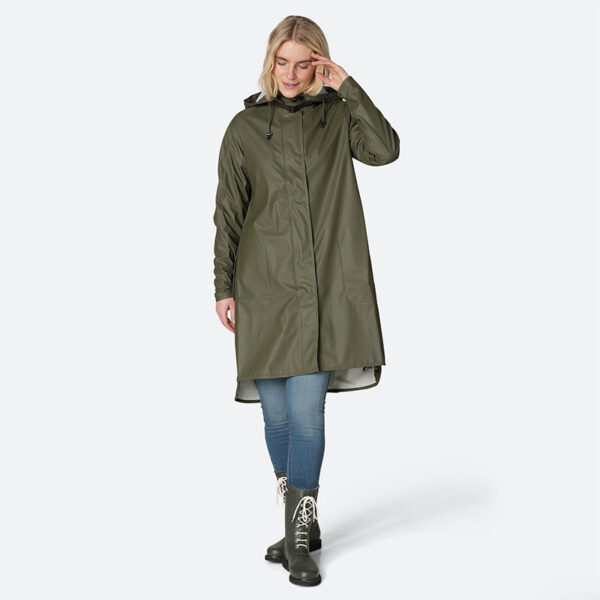 Ilse Jacobsen Raincoat RAIN71 Army