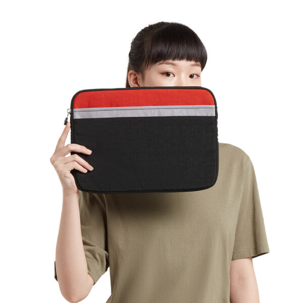 Kipling Limited Edition Laptop Sleeve Casual Grey Red Blue