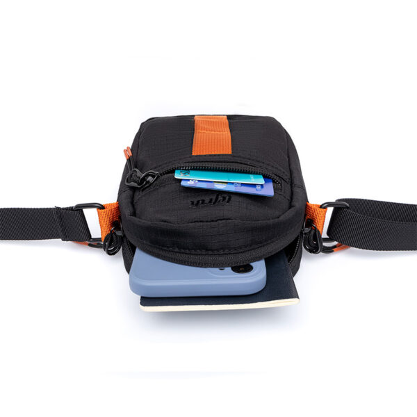 Lefrik Jan Side Bag Vandra Black Ripstop