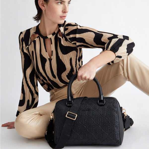 Liu Jo Manh Boston Bag Nero