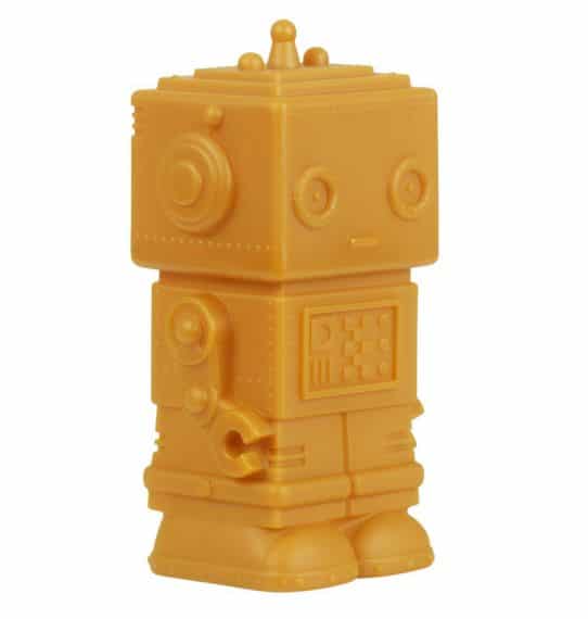 A Little Lovely Company Little Light Robot Aztec Gold