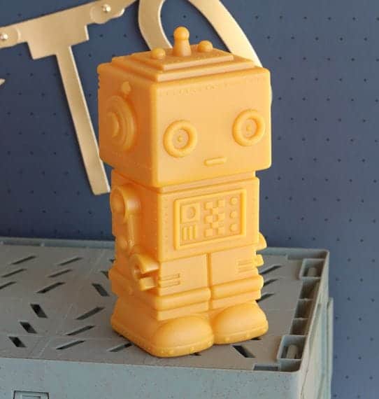 A Little Lovely Company Little Light Robot Aztec Gold