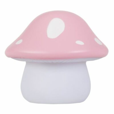 A Little Lovely Company Little Light Mushroom Pink