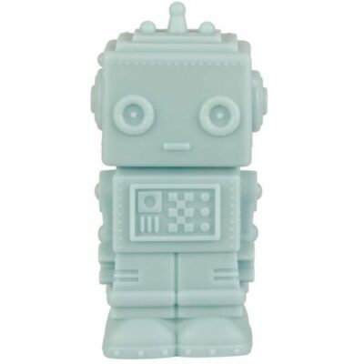 A Little Lovely Company Little Light Robot Smokey Blue