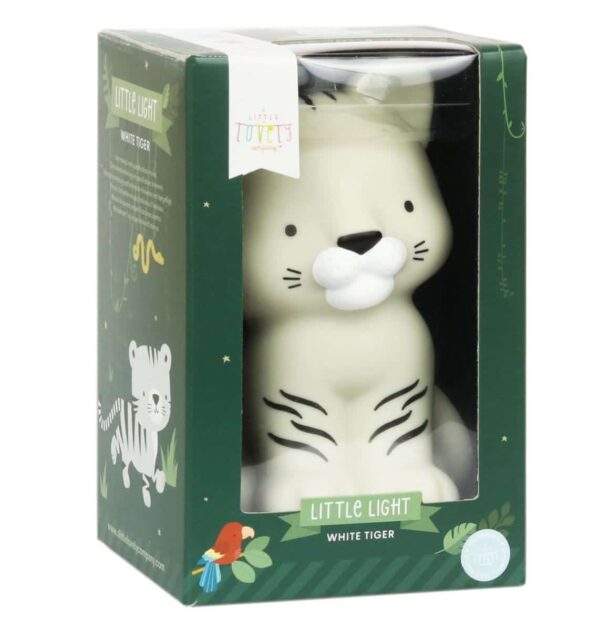 A Little Lovely Company Little Light White Tiger