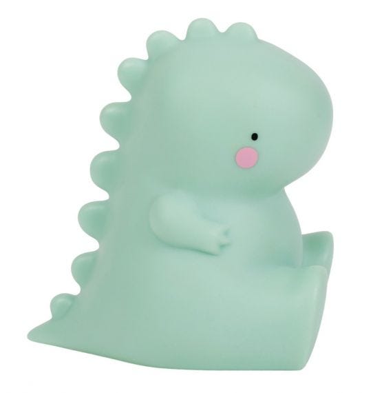 A Little Lovely Company Little Light T-Rex Green