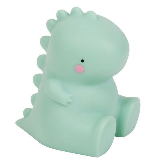 A Little Lovely Company Little Light T-Rex Green