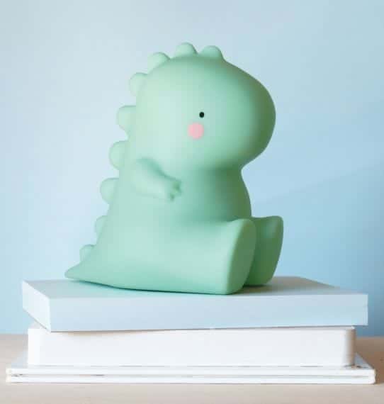 A Little Lovely Company Little Light T-Rex Green