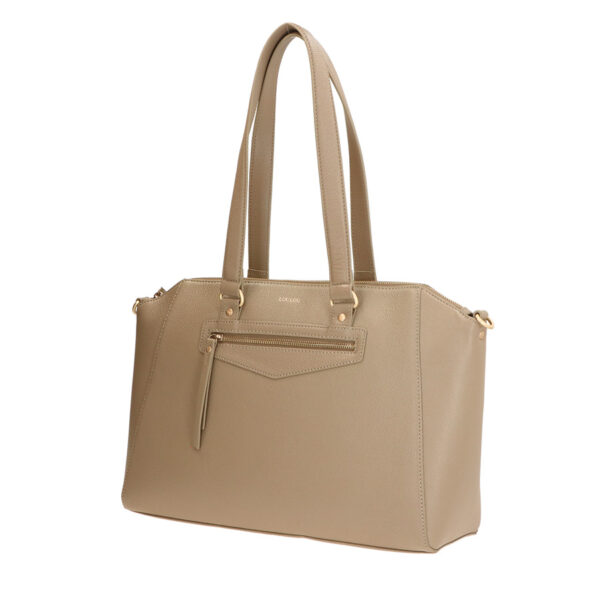 LouLou Essentiels 06LAPTOPBAG Royal Nappa Taupe