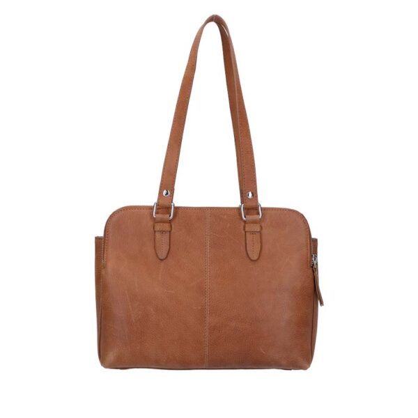 LouLou Essentiels Robuste Shoulderbag Cognac