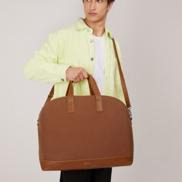 Matt & Nat Calvi Canvas Vintage Tote Bag Chili Matte