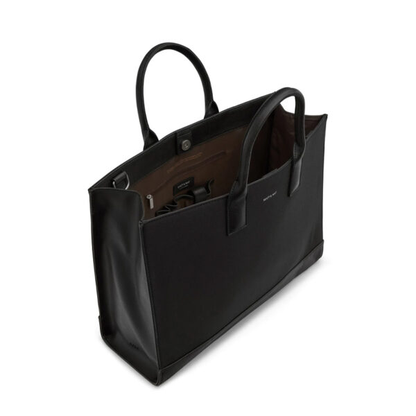 Matt & Nat Joi Canvas Tote Chili Matte Nickel