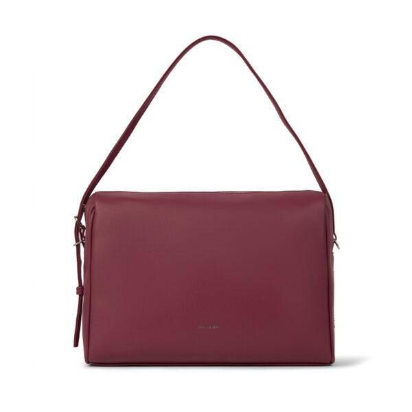 Matt & Nat Havana Arbor Shoulder Bag Beetroot