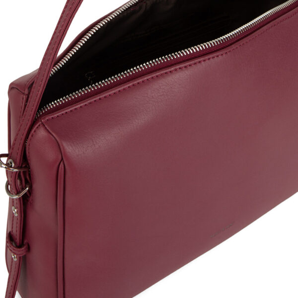 Matt & Nat Havana Arbor Shoulder Bag Beetroot
