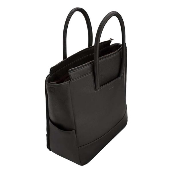 Matt   Nat Percio Dwell Diaperbag Black