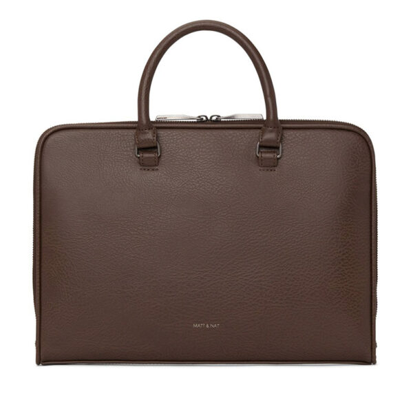 Matt & Nat Holder Dwell Slim Briefcase Chestnut