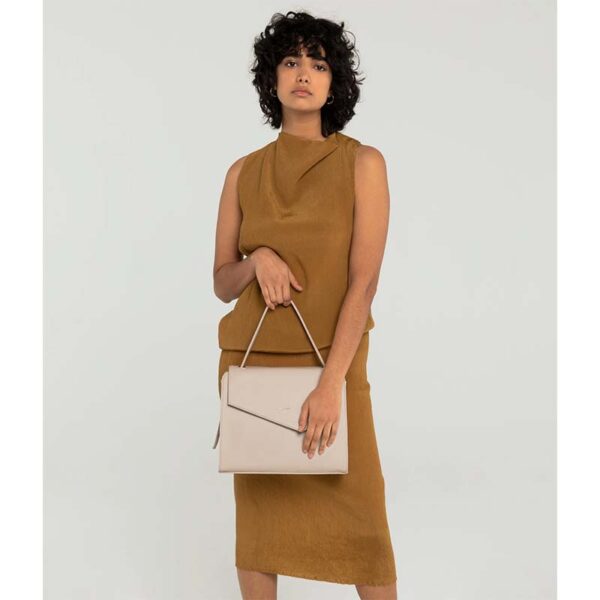 Matt & Nat Minji Purity Satchel Bag Carotene