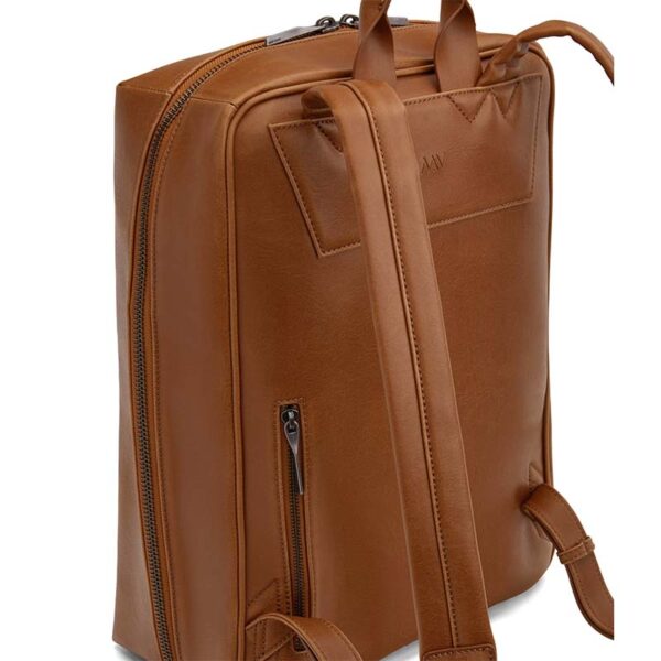 Matt & Nat Bremen Backpack Chili Matte Nickel