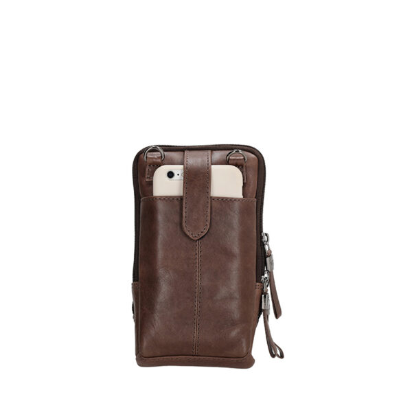 Micmacbags Everyday Telefoontasje Donkerbruin