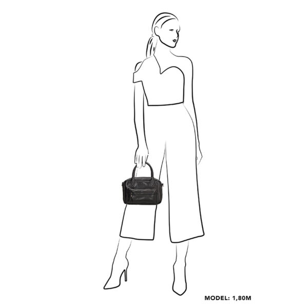 Micmacbags Everyday Handtas Zwart