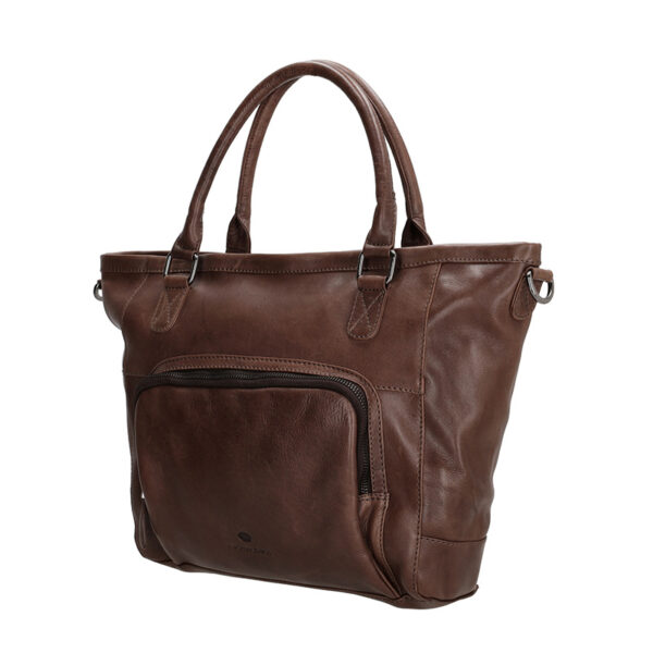 Micmacbags Everyday Handtas Donkerbruin