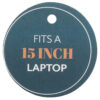 Micmacbags Everyday Laptoptas 15,6" Zwart