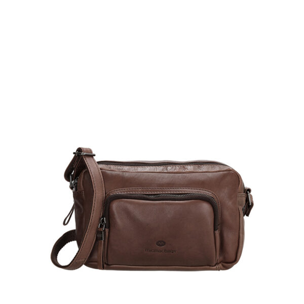 Micmacbags Everyday Schoudertas Donkerbruin