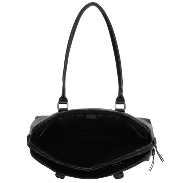 Micmacbags Porto Schoudertas Zwart