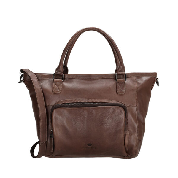 Micmacbags Everyday Handtas Donkerbruin