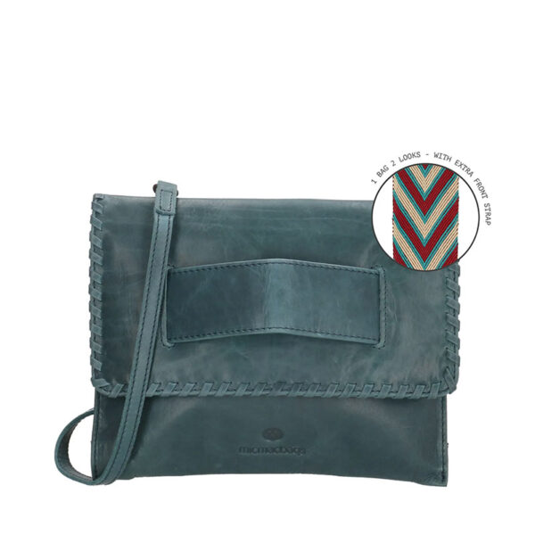 Micmacbags Friendship Clutch Jeans Blue