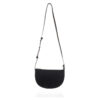 Monk & Anna Farou Half Moon Bag | Black