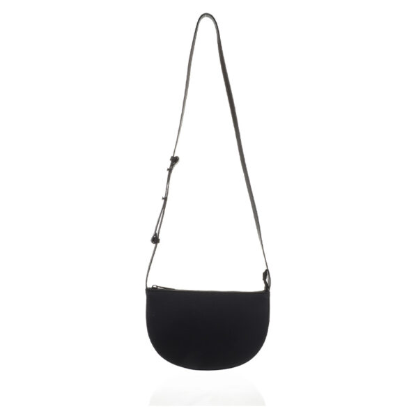Monk & Anna Farou Half Moon Bag | Black