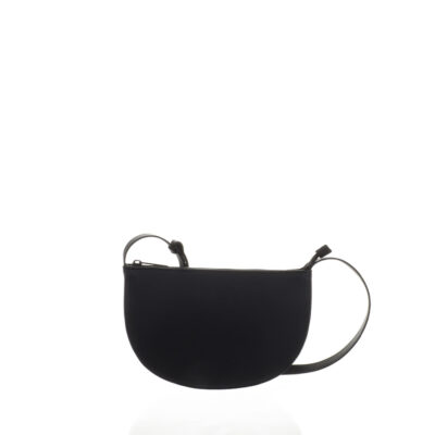 Monk & Anna Farou Half Moon Bag | Black