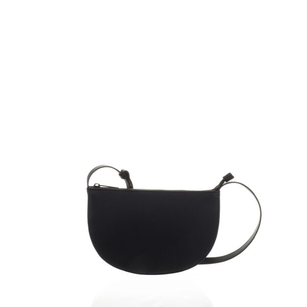 Monk & Anna Farou Half Moon Bag | Black