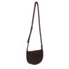 Monk & Anna Farou Half Moon Bag | Dark Wood