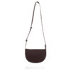 Monk & Anna Farou Half Moon Bag | Dark Wood