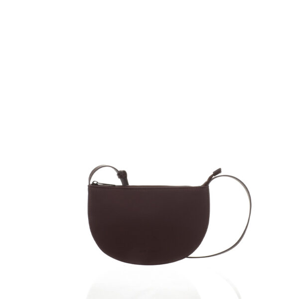 Monk & Anna Farou Half Moon Bag | Dark Wood