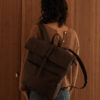 Monk & Anna Herb Backpack | Dark Wood