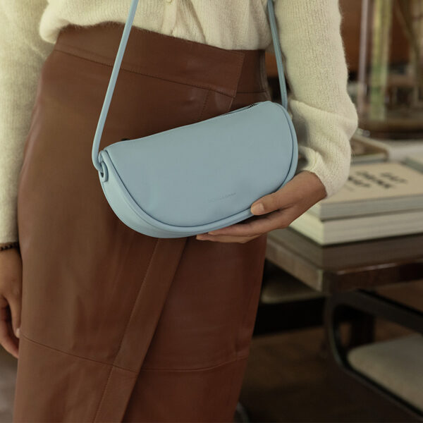 Monk & Anna Mitsu Shoulder Bag | Sky Blue