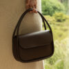 Monk & Anna Masaki Handbag Small | Dark Wood
