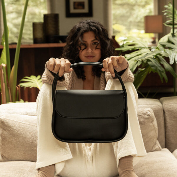 Monk & Anna Masaki Handbag Medium | Black