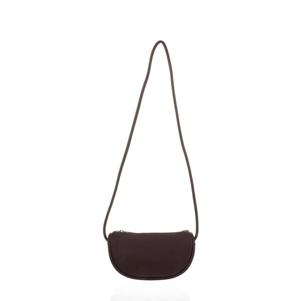 Monk & Anna Mitsu Shoulder Bag | Dark Wood