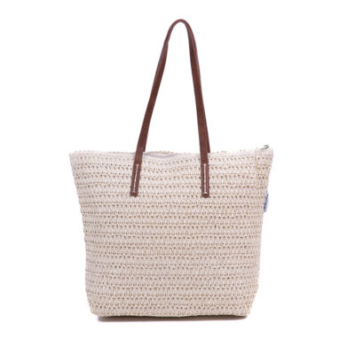 Monnq Straw Bag Metta Natural