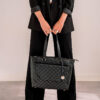 Mōsz Denise Workbag 15.6 Inch Quilted Black
